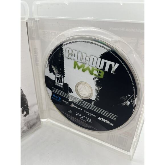 Call of Duty Modern Warfare 3 Sony PlayStation 3 PS3 Game MW3 Complete w/ Manual - Picture 3 of 6